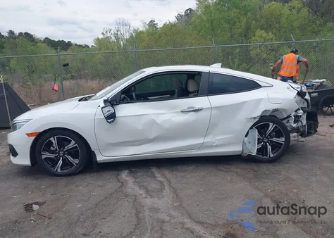 2016 Honda Civic Touring из США, поврежденный, VIN 2HGFC3B99GH361202